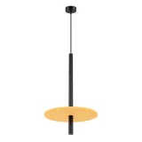 Pendant lamp FELTRO 1 black/yellow