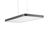 TRIONA rectangle, 104 W, 13500 lm, 840, anthracite, DALI Pendant lumin