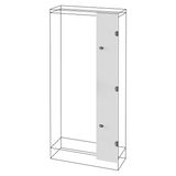 BLIND DOOR - FLOOR-MOUNTED DISTRIBUTION BOARD WITH SIDE COMPARTMENT - QDX 63