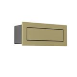 ESTEPEROLA RECESSED WALL LUMINAIRE 5,2W BRASS POLISHED 3K