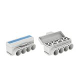 SLT50-4 blue Al 10-50/Cu 2.5-35 mm2 1000V Distribution block