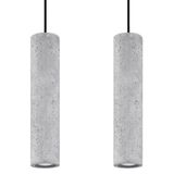 HANGING LAMP LUVO 2 GU10 2X40W IP20