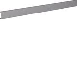 Lid made of PVC for slotted panel trunking LKG 25mm stone grey