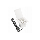 Furniture socket FLIP, 1xSHUKO, 2xUSB-A, HDMI, RJ45 cable 1.5 m, white