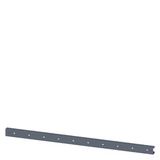 SIVACON, cable clamping rail, H: 50 mm, W: 1200 mm, zinc-plated