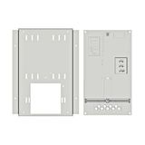 Set Meter box insert 1-row, 1 meter board / 8 Modul heights
