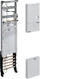 HAG ZH3EL16T Complete panel, universZ, BKE-I, 1 meter panel, 3-pole HVAC, H=1050mm, 16
