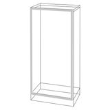 2 VERTICAL PROFILES - IP30 - H1800 - QDX630H/1600H