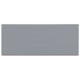 Separator plate 2 mm thick oversized gray
