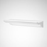 Easy care Sanesca Multi-component Diffuser White rectangular ETDD 31W 4500lm asymmetric Wide (AW) IK06 3 SDCM