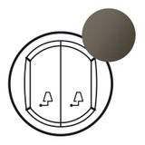 BEDSIDE LAMP CONTROL COVER GRAPHITE