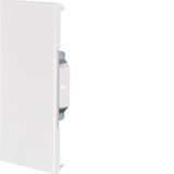 Endcap overlapping for BRS 85x170mm lid 80mm of sheet steel pure white