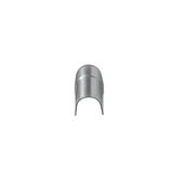 M-end28 Cable protection end piece Grey