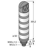 LED Signal Light Tower Light   TL50WGBYRALSQ