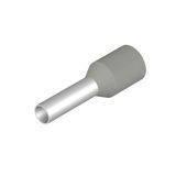 Wire-end ferrule, Standard, 10 mm, 8 mm, grey