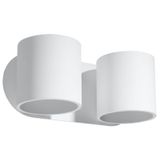 Wall lamp ORBIS 2 white G9 2x40W IP20