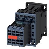 power contactor, AC-3e/AC-3, 16 A, 7.5 kW / 400 V, 3-pole, 110 V AC, 50