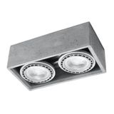 SPOT QUATRO 2 BETON GU10 2X40W IP20