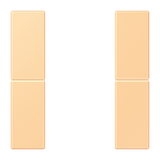 Cover kit 2-gang, complete LC4320P LC502TSA258