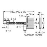 Glass Fiber Single Conductor   IR2.53S