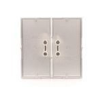 Electronic 4-fold switch/push-button, 6A, graphite mat