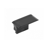 Standard plug for recessed profile PA-GLAXMW-AL, (set of 10 pcs.), black