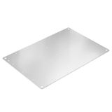 Klippon TB (Terminal Box), Mounting plate, prepunched, Height: 395 mm, Width: 559 mm, Depth: 12 mm, Material: Sheet steel, galvanized, silver