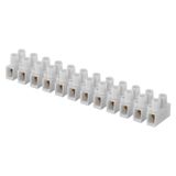 Terminal block 12×6,00 mm white