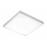 LED luminaire ALTAR, 24 W, 1680 lm, 4000K, AC180-250V, PF>0.5, IP44, 295x295 mm, gray