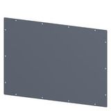 SIVACON, roof, closed, IP55, W: 800 mm, D: 600 mm, zinc-plated