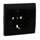 C.PLAT F/EARTH SOCKET (SKO TYPE) MATTE BLACK