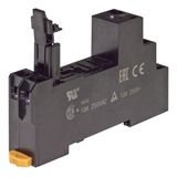 Socket, DIN rail/surface mounting, 5-pin, screw terminals P2R 7001G