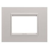 LUX PLATE - IN METAL - 3 MODULES - MONOCHROME NATURAL BEIGE - CHORUSMART