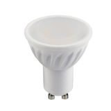LED bulb 5W, GU10, 4000K, PAR16, CRI 82, emission angle 100°, use 380 lm, PF 0