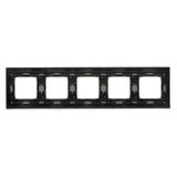 Blind element with metal support, anthracite, metalic