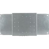 BPZ-MPL-NZM2X-600-MV Mounting plate for multiple mounting NZM2 vertical W=600mm
