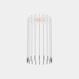 Pendant Candle 18 Bodies LED 56.7W 2765lm 2700K White Black