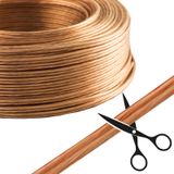 2-core cable AWG 13, transparent