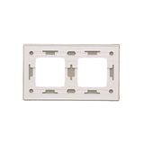 Single frame, glass, white frosted glass