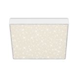 frameless LED surface light with starry decor, white, 1xLED-platine/21W