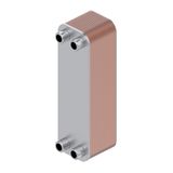 Micro Plate heat exchanger, XB06H-1, Number of plates: 60