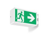 RECHTECK, 4,6 W, white, on/off Extensions, L 362 B 125 H 192, SBS, 3 h