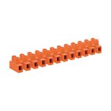 PS-6  12x6  Terminal strip 12 x 6 orange
