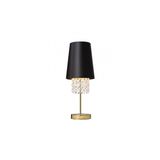 Table luminaire NESTO 3 , 6090, AC220-240V, 50/60Hz, 1*E27, max.40W, avg. 20 cm, black/gold