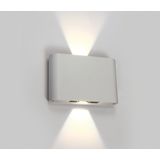 WHITE WALL LED 2x6W WW IP54 230V