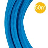 Textile Cable 2C Blue 50M Roll