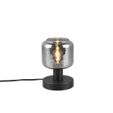 Mataro table lamp E14 matt black/smoke