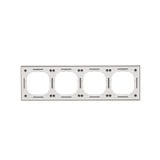 "Light" push button with LED indicator light, 10AX, white matt