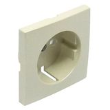 SAF COV PLAT F/EARTH SOCKET (SKO TYPE) PEARL