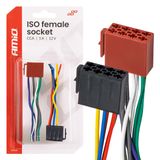 ISO female socket CCA 5A 12V AMIO-04444